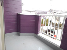 バルコニー付きです