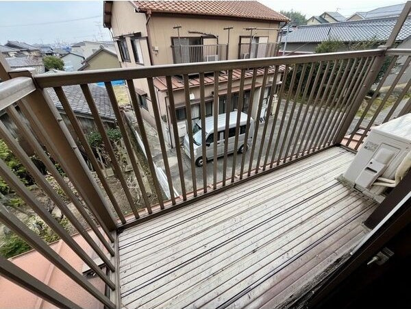 コーポ野村　　刈谷市近郊の賃貸はクラスホーム刈谷店のバルコニー