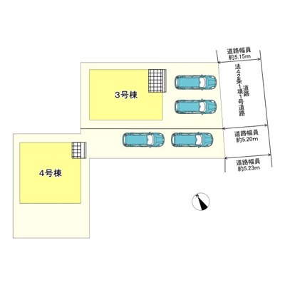 【区画図】 | 姫路市飾磨区妻鹿第1/全2棟
