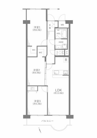 サンヴィラ野並B棟