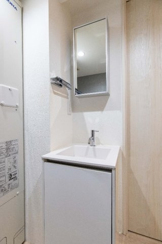 HW.HILL町屋Ⅱの独立洗面台