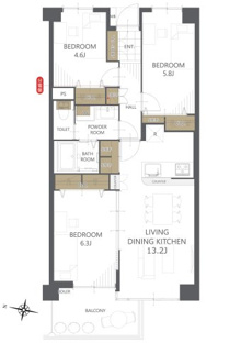 【間取り】ソフィア川口幸町 