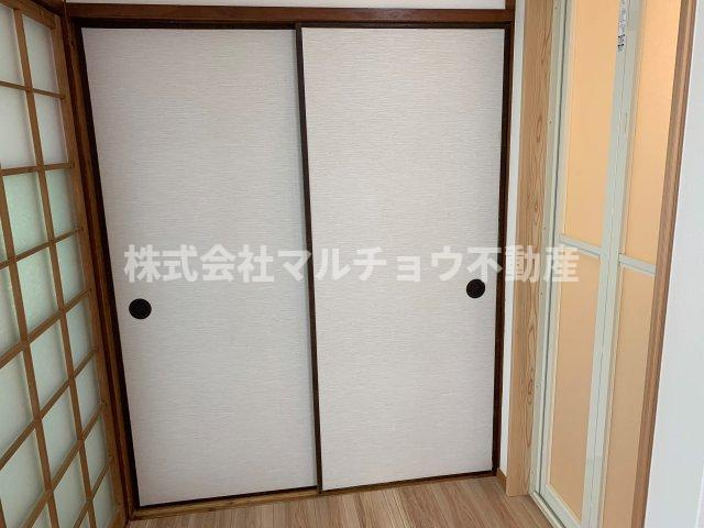 野久保アパート中万呂の収納|十分な収納スペースがあります