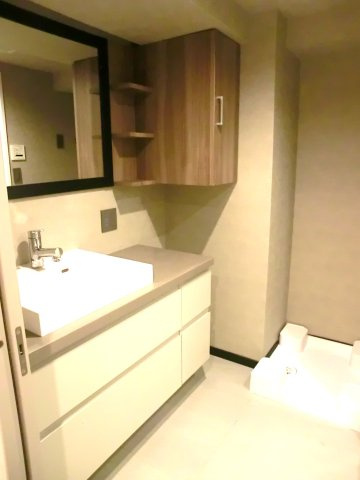 三田グレースの洗面所