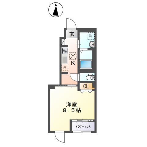 ヒルステージ野方の間取り