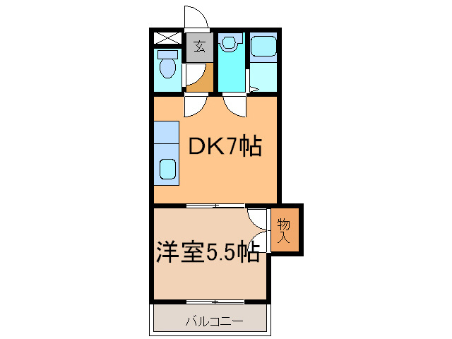 コートシエナーの間取り