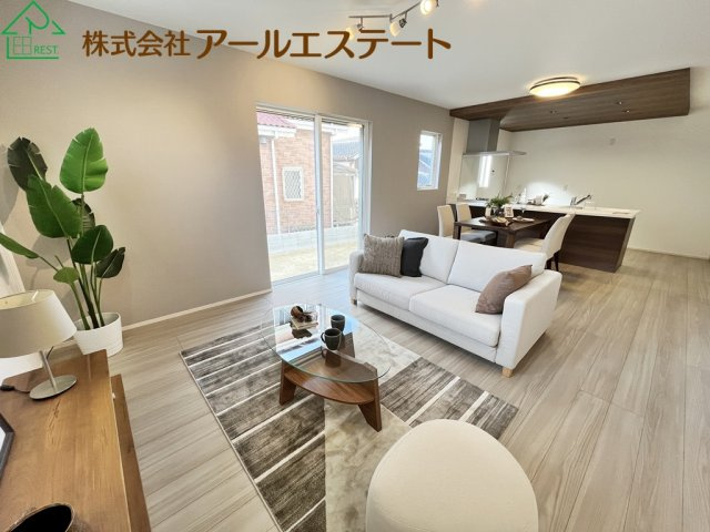加古川市平岡町二俣 第1　　　JR「東加古川駅」徒歩16分の居間・リビング