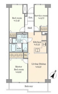 【間取り】 | 清瀬グリーンマンション | 清瀬グリーンマンション