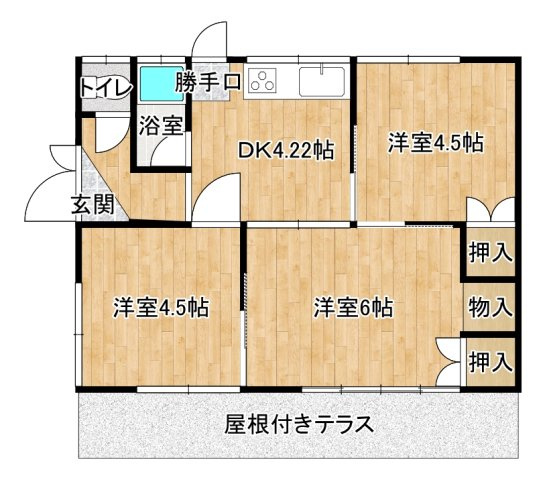 尾上M邸貸家　の間取り