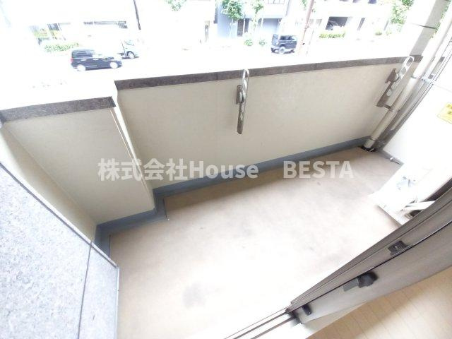 KAISEI新神戸第2WESTのバルコニー