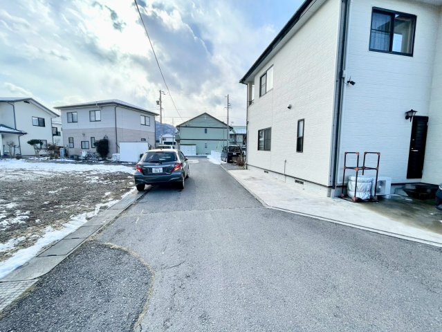 千曲市寂蒔第１の前面道路含む現地写真