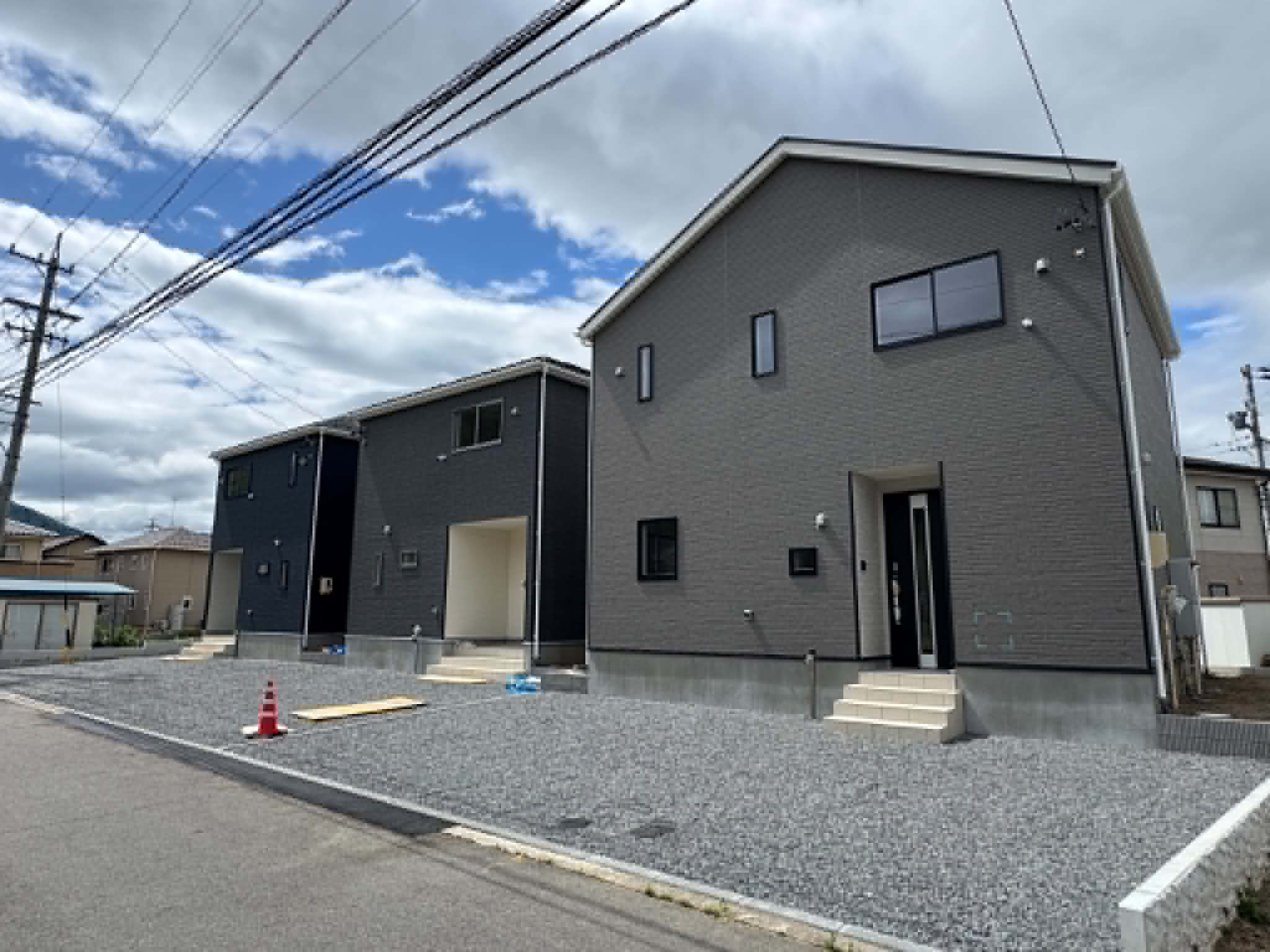 千曲市寂蒔第１の外観パース|３号棟