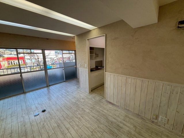 朝日ビルのロビー