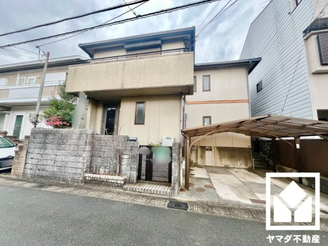 宇治市伊勢田町砂田のバルコニー