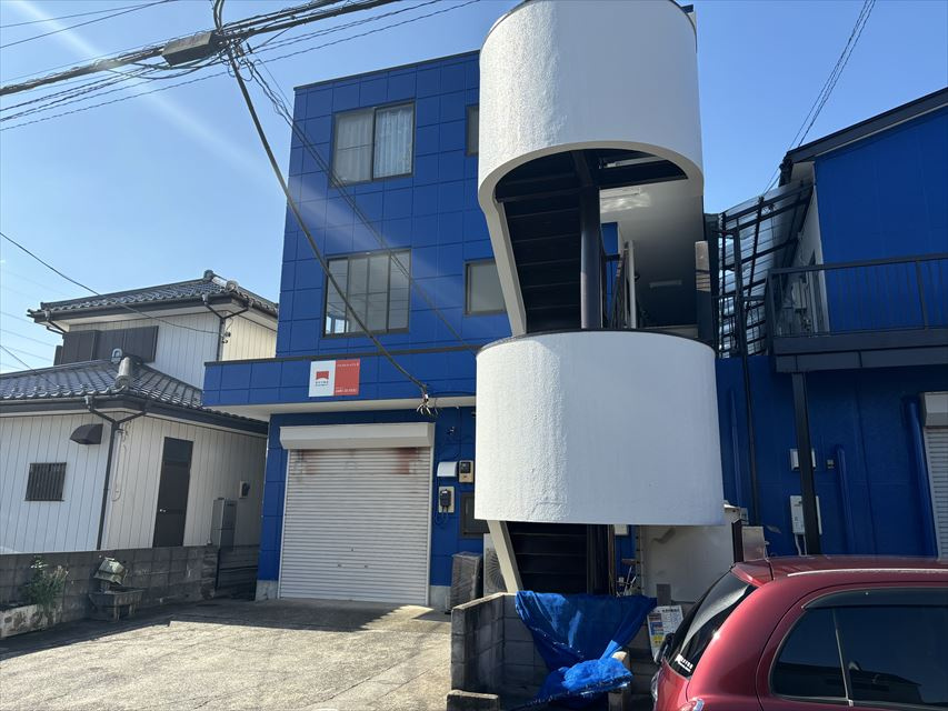 パステルコートフジⅡの外観|おしゃれな外観です