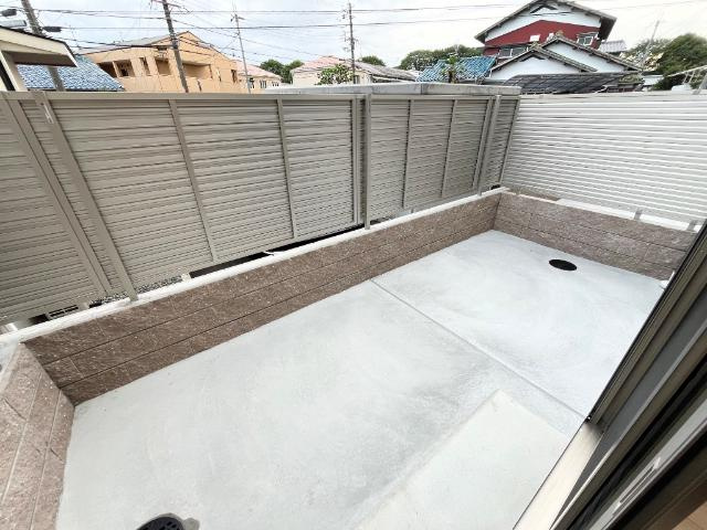 戸田市美女木アパート新築工事のその他|庭（イメージ）