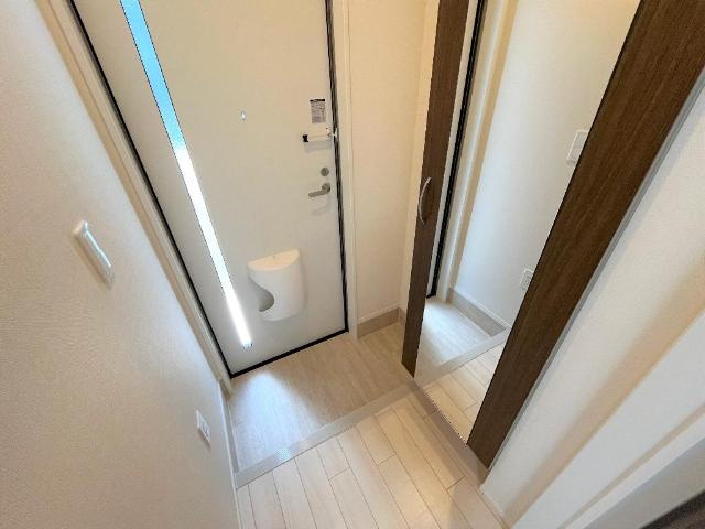 仮）内牧アパートA棟　新築工事の玄関|玄関（イメージ）