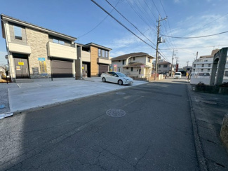 【前面道路含む現地写真】 | 鶴ヶ島市上広谷　新築分譲　東武東上線『鶴ヶ島駅』徒歩5分　【第二小学区】