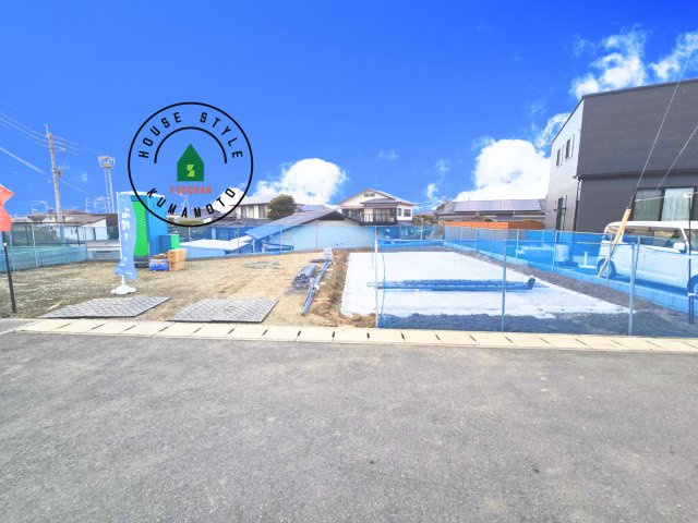 熊本市東区画図町大字下無田第4-1棟(6号棟)の外観：施工例|デザイン性のある外観です。