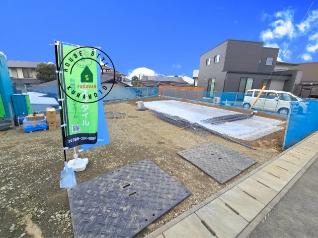 熊本市東区画図町大字下無田第4-1棟(6号棟)の完成予想図|外観も気になるポイント。
