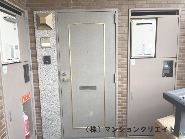 信開ガーデンコート城東の玄関|外玄関です