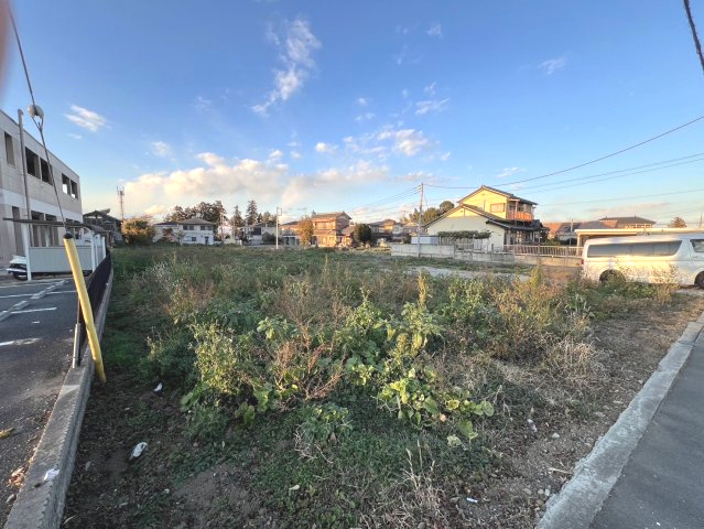 小山市大字粟宮　土地の外観