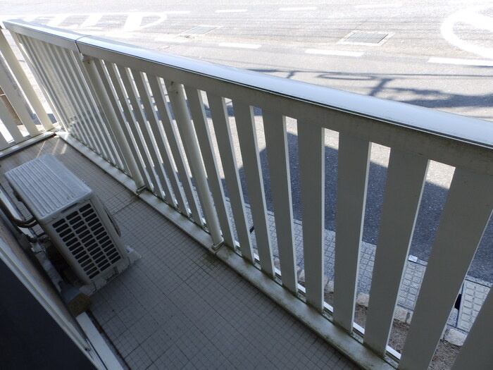 アンシャンテ　B棟のバルコニー