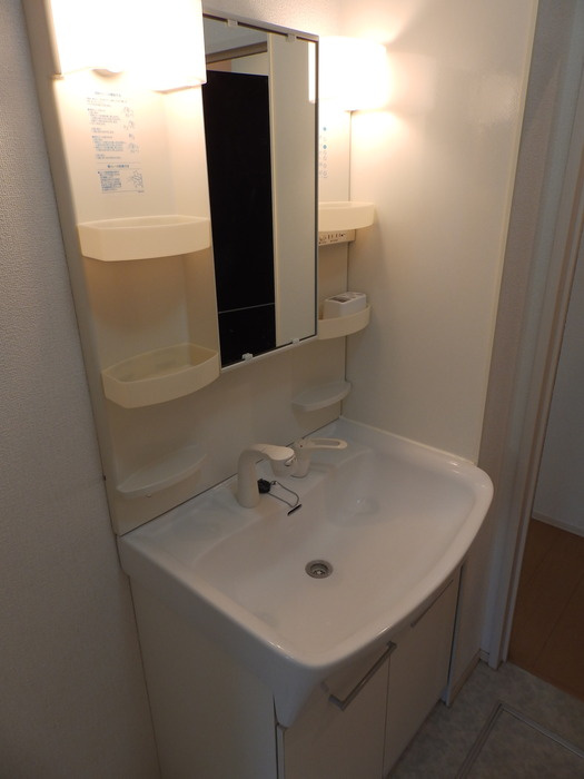 アンシャンテ　B棟の洗面所