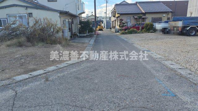 ６６３４７　岐阜市本荘西1丁目土地の外観