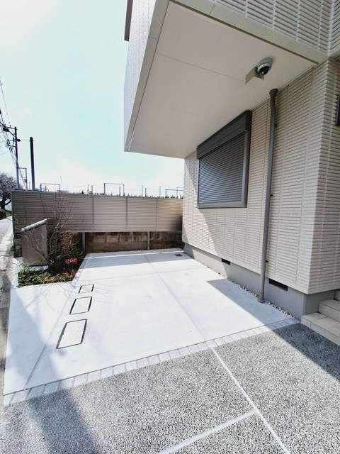 大千館の駐車場