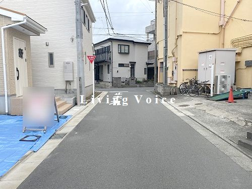 【前面道路含む現地写真】 | 【仲介手数料０円】平塚市平塚3丁目　新築一戸建て　全15棟 | 平塚市平塚3丁目　新築一戸建て　全15棟