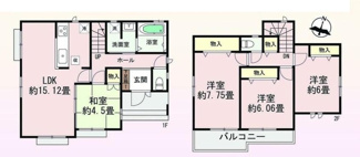 【間取り】 | ハートフルタウン神戸北区緑町７丁目 | 間取り