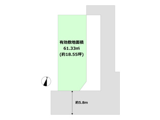 尼崎市西難波町4丁目売り土地の間取り