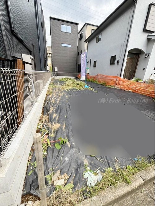 和光市白子２丁目　建築条件付き売地　フリープラン対応の土地図|現地（2025年9月）撮影
土地分譲可能です！ご相談下さい。