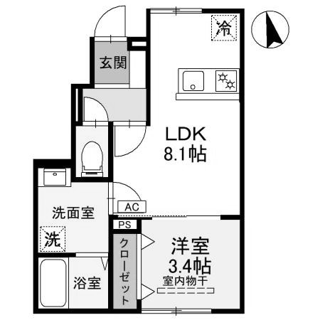 【間取り】 | RELUXIA　A