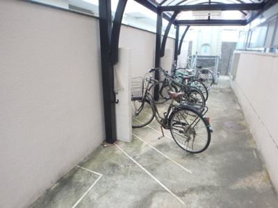 【その他共用部分】 | ハピネス大屋町 | 駐輪スペース