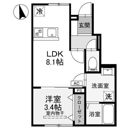 【間取り】 | RELUXIA　A