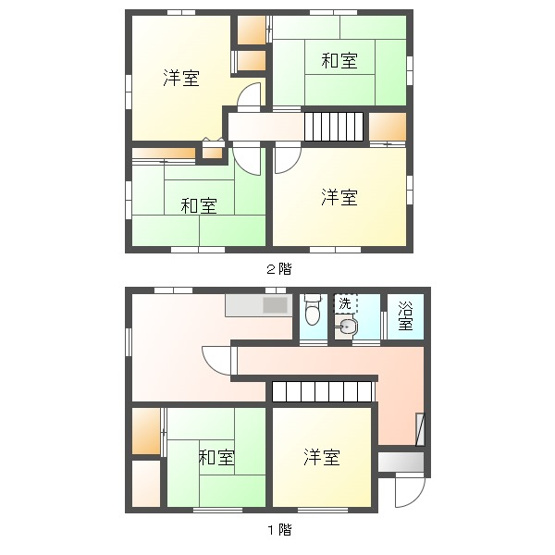 【間取り】 | 津島新野戸建