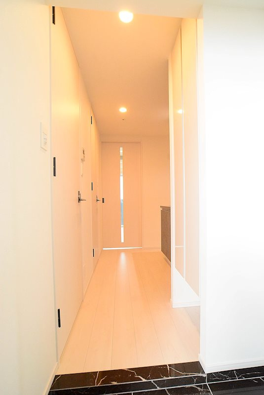 ステージグランデ大島の玄関|収納もある玄関です