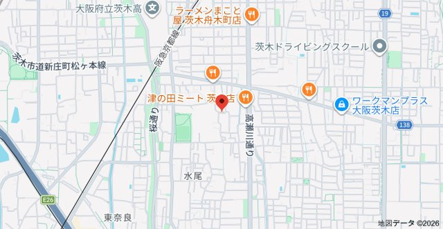 水尾ちとせハイツの地図