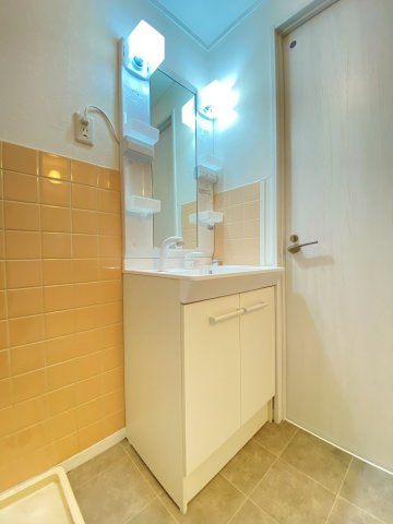 水尾ちとせハイツの洗面所