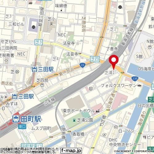 パレステュディオ芝浦（Tokyo Bay）の地図