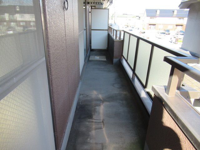 サングリーン衣笠のバルコニー