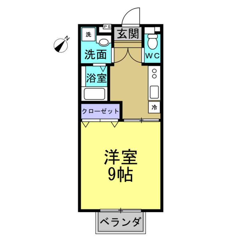 エリオにしの台の間取り