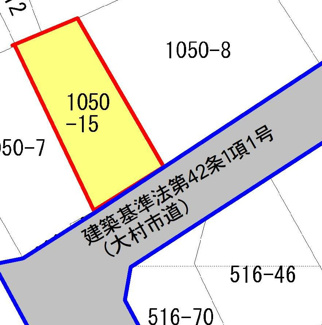 【土地図】 | 鬼橋町　売地
