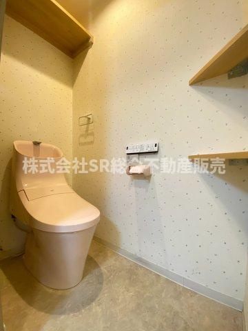 東鴻池町1丁目中古戸建のトイレ|温水洗浄便座もございます♪