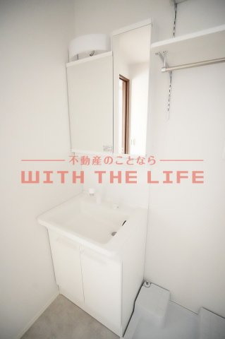 ニューコーポ高田【キャッシュバック対象物件】の独立洗面台|使いやすい独立洗面台です