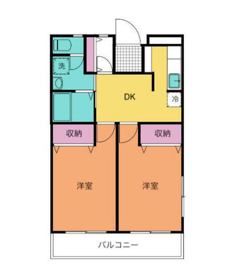 【間取り】 | ハイツサンモール