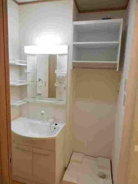 コンフォート清瀬の独立洗面台