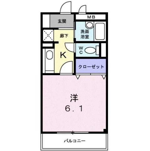 【間取り】 | アヴェニールＮＩＳＨＩＫＩ